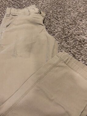 Carhartt Men's Khaki Work Chinos - Light Tan